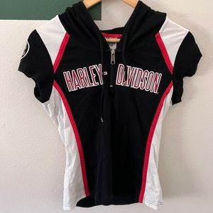 Harley Davidson fitted top